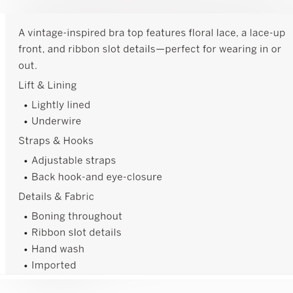 Victoria Secret Dream Angels Black Lace/Light Pink Corset size L - Picture 10 of 10